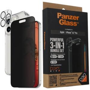 Zestaw PanzerGlass Privacy Bundle 3-in-1 Protection do iPhone 15 Pro