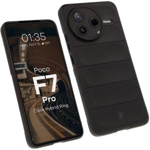 Pancerne etui Bizon Case Tur do Xiaomi Poco F7 Pro, czarne