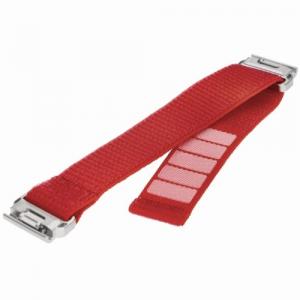 Nylonowy pasek Fixed Nylon Sporty Strap, QuickFit 22mm do Garmin Fenix 7 Pro / 7 / 6 Pro / 6 / 5, czerwony