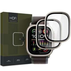 Szkło hartowane Hofi Glass Ring Apple Watch Ultra 1 /2 49 mm, tytanowy