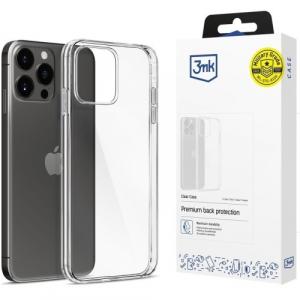 Etui 3mk Clear Case do iPhone 16 Pro Max, przezroczyste