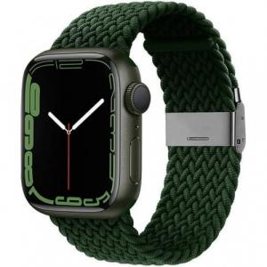 Pasek Crong Wave Band do Apple Watch 41/40/38 mm, zielony