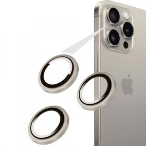 Szkło na aparat Fixed Invisible Camera Glass do iPhone 16 Pro/ 16 Pro Max, złote