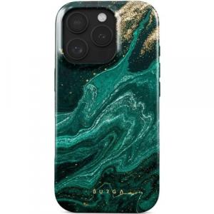 Etui Burga Emerald Pool Tough Magnetic do iPhone 16 Pro, wielokolorowe morskie