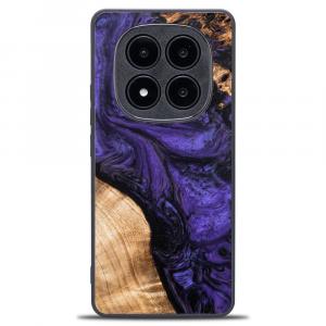 Drewniane etui do Xiaomi Redmi Note 14 Pro Plus 5G, Bewood Unique Violet