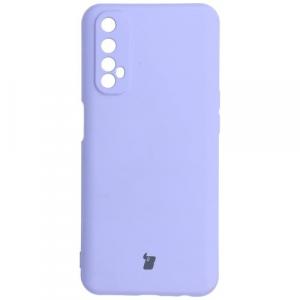 Etui Bizon Case Silicone Sq do Realme 7, jasnofioletowe