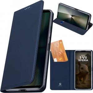 Etui Dux Ducis Skin Pro do Sony Xperia 1 VII, granatowe