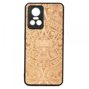 Drewniane etui do Realme GT Neo 3 , Bewood Kalendarz Aztecki Aniegre