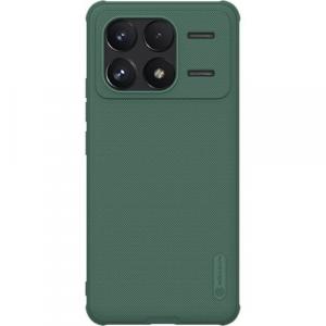 Etui Nillkin Super Frosted Shield Pro do Xiaomi POCO F6 Pro / Redmi K70 Pro / K70, ciemnozielone