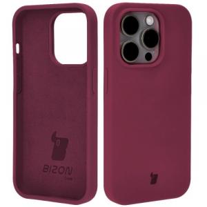 Etui silikonowe Bizon Soft Case do iPhone 14 Pro, ciemnofioletowe