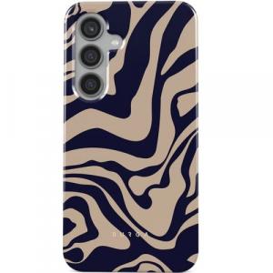 Etui Burga Vigilant Tough do Galaxy S24 FE, beżowo-granatowe