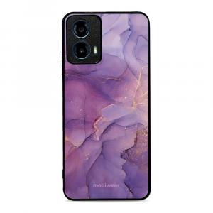 Etui ochronne do Motorola Moto G34 5G, Mobiwear Glossy Case, fioletowe