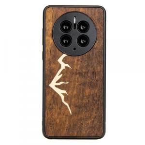 Drewniane etui do Huawei Mate 50 Pro, Bewood Góry Imbuia