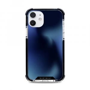 Etui ochronne do iPhone 12 do MagSafe, Mobiwear Elite Bumper, granatowe