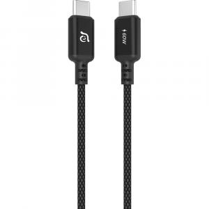 Kabel Adam Elements CASA S120 USB-C do USB-C, 60W, 1,2m, czarny
