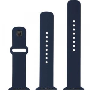 OUTLET: Silikonowy pasek Fixed Silicone Strap do Apple Watch 42/41/40/38 mm, granatowy