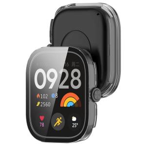 Etui ze szkłem do zegarka Bizon Case+Glass Watch do Xiaomi Redmi Watch 5, przezroczyste