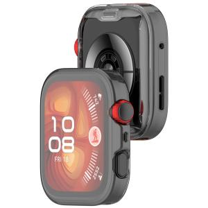 Etui z osłoną ekranu Bizon Case Watch Felipe do Huawei Watch Fit 4 Pro, przeźroczyste