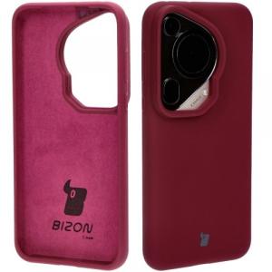 Silikonowe etui Bizon Soft Case do Huawei Pura 70 Ultra, ciemnofioletowe