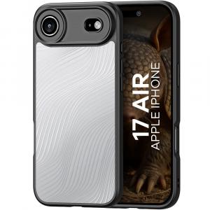 Etui Dux Ducis AIMO do iPhone 17 Air, przezroczyste z czarną ramką