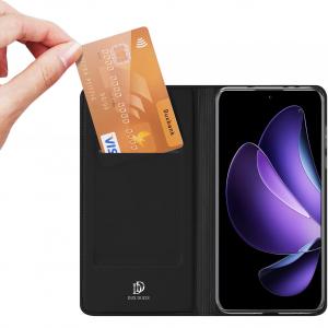 Etui z klapką Dux Ducis Skin Pro do OPPO Reno13 Pro, czarne