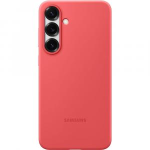 Etui Samsung Silicone Case do Samsung Galaxy S25 Plus, czerwone