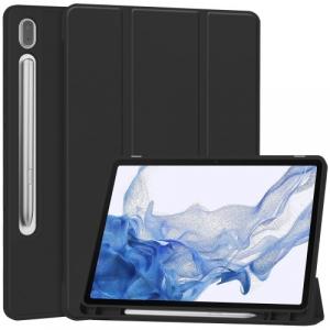 Etui Bizon Case Tab Lizard do Galaxy Tab S9, czarne