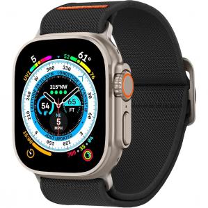 OUTLET: Pasek Spigen Lite Fit Ultra do Apple Watch 49/46/45/44 mm, czarny