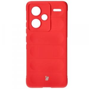 Pancerne etui Bizon Case Tur do Xiaomi Redmi Note 13 Pro+ 5G, czerwone