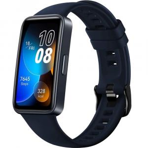 Silikonowy pasek Fixed Silicone Strap do Huawei Band 10 / 9 / 8, granatowy