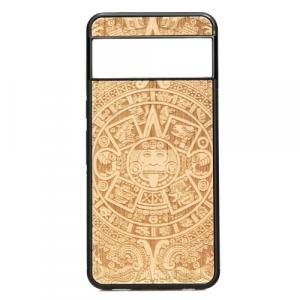 Drewniane etui do Google Pixel 8, Bewood Kalendarz Aztecki Aniegre