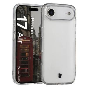 Etui Bizon Case Halo do iPhone 17 Air, przezroczyste