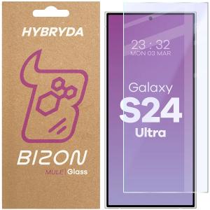 Elastyczne szkło hybrydowe Bizon Glass Mule do Galaxy S24 Ultra 5G