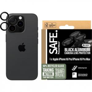 Szkło hartowane na aparat Safe by PanzerGlass Camera Lens Protector do iPhone 16 Pro / 16 Pro Max, czarne