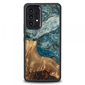 Drewniane etui Bewood Unique Planets - Ziemia do Galaxy A53 5G