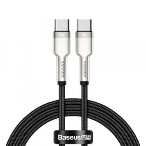 OUTLET: Kabel Baseus Cafule 100W 5A USB-C do USB-C 2m, czarny