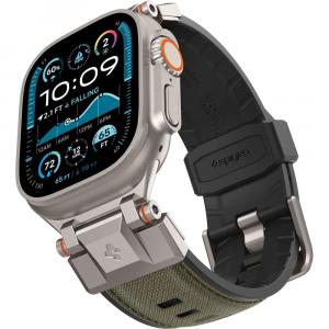 Pasek Spigen DuraPro Armor Band do Apple Watch 49/46/45/44 mm, zielony