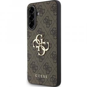 Etui Guess Hardcase 4G Big Metal Logo do Galaxy A56 5G, brązowe