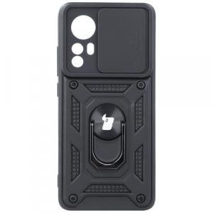 Etui Bizon Case CamShield Ring do Xiaomi 12/12x, czarne