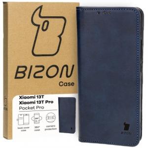 Etui z klapką Bizon Case Pocket Pro do Xiaomi 13T Pro / 13T, granatowe