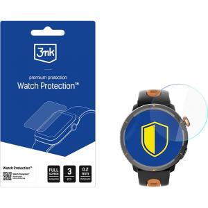 Szkło hybrydowe 3mk Watch Protection do Hammer Watch 2 (Military Edition), 3 sztuki