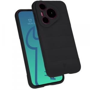 Pancerne etui Bizon Case Tur do Huawei Pura 70, czarne