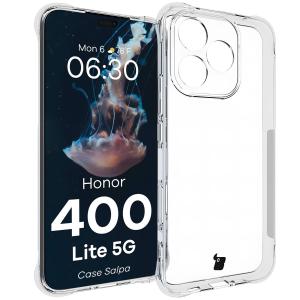 Elastyczne etui Bizon Case Salpa do Honor 400 Lite 5G, przezroczyste