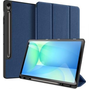 OUTLET: Etui z klapką Dux Ducis Domo do Galaxy Tab S10 FE Plus, granatowe
