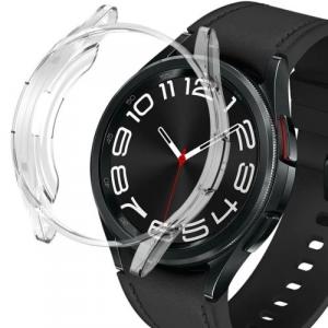 Etui Tech-Protect Defense do Galaxy Watch 6 Classic 47 mm, przezroczyste