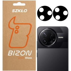 Szkło na aparat Bizon Glass Silk Lens do Xiaomi Poco F7 Pro, 2 sztuki