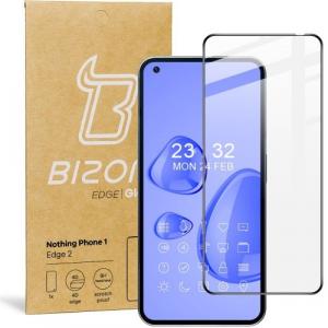 Szkło hartowane Bizon Glass Edge 2 do Nothing Phone 1, czarne