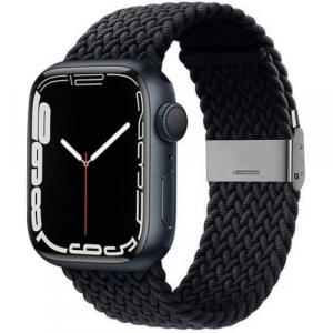 Pasek Crong Wave Band do Apple Watch 42/41/40/38 mm, grafitowy