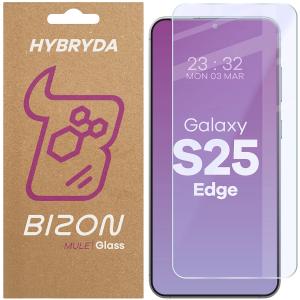 Elastyczne szkło hybrydowe Bizon Glass Mule do Galaxy S25 Edge
