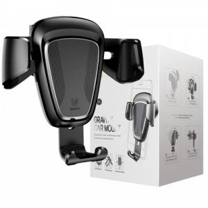 Uchwyt samochodowy na telefon Baseus Gravity Type SUYL-01, czarny